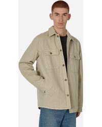 A.P.C. - Alessio Jacket Taupe - Lyst