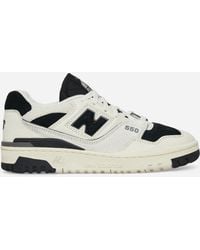 New Balance - 550 Sneakers Sea Salt / Black - Lyst