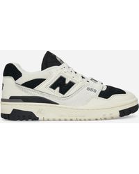 New Balance - 550 Sneakers Sea Salt / Black - Lyst