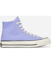 Converse - Chuck 70 Hi Vintage Canvas Sneakers Ultraviolet - Lyst