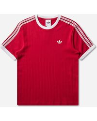 adidas - Drop Needle 3-Stripes T-Shirt Team Victory - Lyst