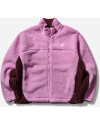 Nike - Men S Acg Canwell Glacier Therma-fit Adv Windproof Jacket Beyond Pink / Burgundy Crush - Lyst