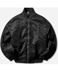 adidas - Men S Willy Chavarria Satin Bomber Jacket - Lyst