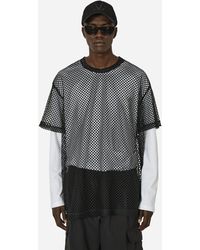 Comme des Garçons - Oversized Mesh T-shirt - Lyst