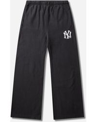 Champion - S New York Yankees Mlb Cooperstown Wide Leg Sweatpants - Lyst