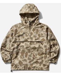 Carhartt - Men S Windbreaker Pullover Camo Duck / Desert - Lyst