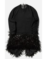 Undercover - S Cotton Sweat Dress - Lyst