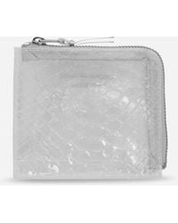 Comme des Garçons - Transparent Snake Zip Around Wallet Clear - Lyst