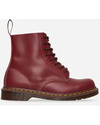 Dr. Martens - Vintage 1460 Ankle Boots Oxblood - Lyst
