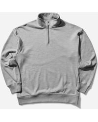 Nike - S Wool Classics 1/4-Zip Top Heather - Lyst