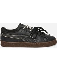 PUMA - S Suede Bloom Dress-Up Sneakers Chocolate - Lyst