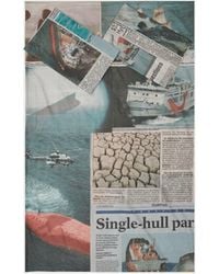 Serapis - Newspaper Cut Bedsheets - Lyst