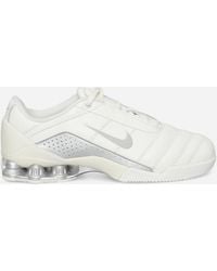 Nike - Women S T90 Shox Magia Sneakers Sail / Metallic Silver - Lyst