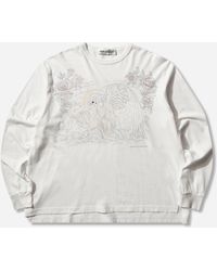 Our Legacy - S Cruise Longsleeve T-Shirt Farewell Print - Lyst