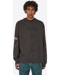 Song For The Mute - Sftm Oversized Crewneck Sweatshirt Washed - Lyst