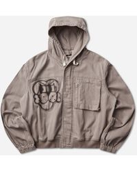 Chio - S Asesine Reflective Finesse Pup Hooded Light Jacket - Lyst