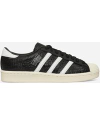 adidas - Women S Superstar Vintage Sneakers Core Black / Cloud White - Lyst