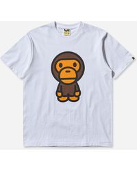 A Bathing Ape - Men S Big Baby Milo T-shirt - Lyst