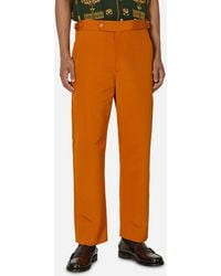 Bode - Ginger Faille Trousers - Lyst