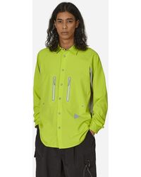 and wander - Tech Longsleeve Shirt Green - Lyst