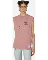 Satisfy - Mothtech Muscle T-Shirt Ash Rose - Lyst