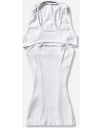 OTTOLINGER - S Split Racerback Rib Tank Top - Lyst