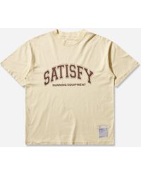 Satisfy - Men S Mothtech T-shirt Aged Transparent - Lyst