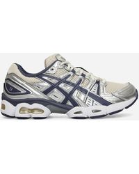 Asics - Gel-nimbus 9 Sneakers Oatmeal / Indigo Fog - Lyst