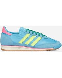 adidas - Women S Sl 72 Og Sneakers Sky Rush / Solar Yellow / Lucid Pink - Lyst