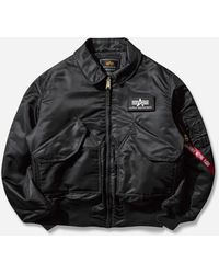 Alpha Industries - S Cwu-45 Heritage Bomber Jacket - Lyst