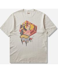 Kapital - 20/-Jersey Crew T-Shirt (Analog Piano Ecru - Lyst