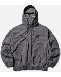 Umbro - Gingham Masked Shirt Coffee - Lyst