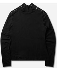 Dries Van Noten - S Turtleneck Button Sweater - Lyst