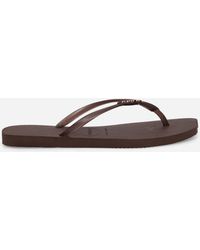 Havaianas - S Slim Split Flip Flops Dark - Lyst