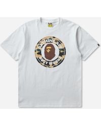 A Bathing Ape - S 1St Camo Busy Works T-Shirt - Lyst