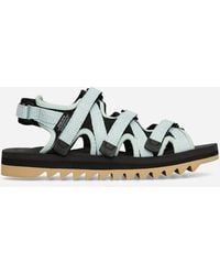 Suicoke - Zip-Ab Sandals Seafoam Ink - Lyst