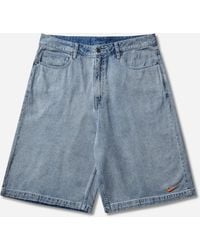 Nike - S Your Message Here Denim Shorts Denim - Lyst