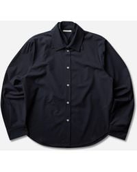 _J.L - A.L_ - S Triple Collar Shirt Onyx - Lyst