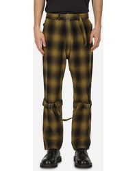 Phingerin - Plaid Wool Ombre Bontage Pants - Lyst