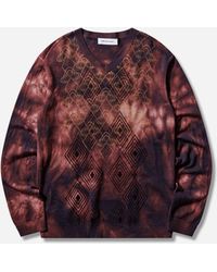 Kiko Kostadinov - S Hatha V-Neck Knit Sweater Fuchsia - Lyst