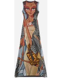 OTTOLINGER - Women S Julien Ceccaldi Mesh Maxi Dress - Lyst