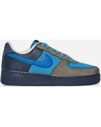 Nike - Stash Air Force 1 Low Sneakers Soft Grey / Harbor Blue - Lyst