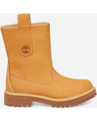 Timberland - Heritage Mid Pull-on Boots Wheat - Lyst