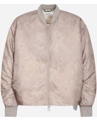 Oamc Peacemaker - S Minimal Bomber Jacket Foliage Print - Lyst