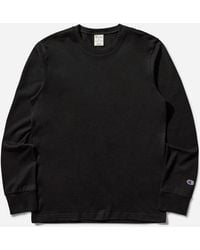 Champion - Men S Reverse Weave Loose Fit Longsleeve T-shirt - Lyst
