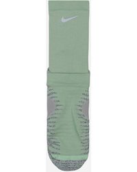 Nike - Dri-fit Trail-running Crew Socks Vapor Green - Lyst
