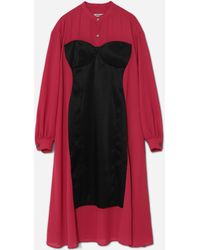 Undercover - S Outline Maxi Dress Dark - Lyst