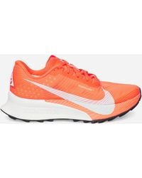 Nike - Acg Ultrafly Trail Sneakers Hyper Crimson / White - Lyst