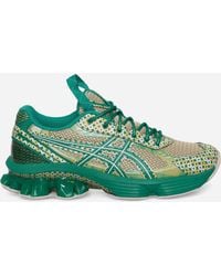 Asics - Us7-S Gel-Kinetic Fluent Sneakers Watershed Rose Kale - Lyst