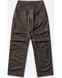 ROA - S Crimp Shaped Cotton Pants Dark - Lyst